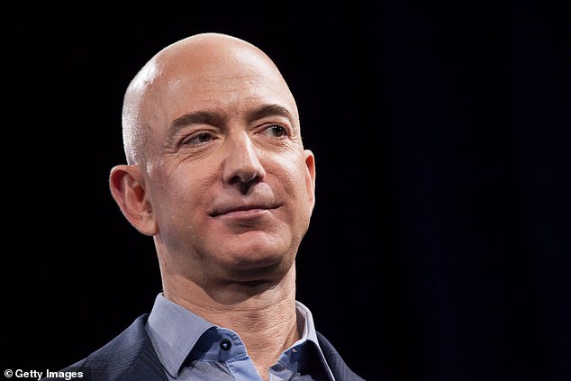 Tech founders including Jeff Bezos (pictured) have sold billions of dollars worth of stock in their companies in recent months.