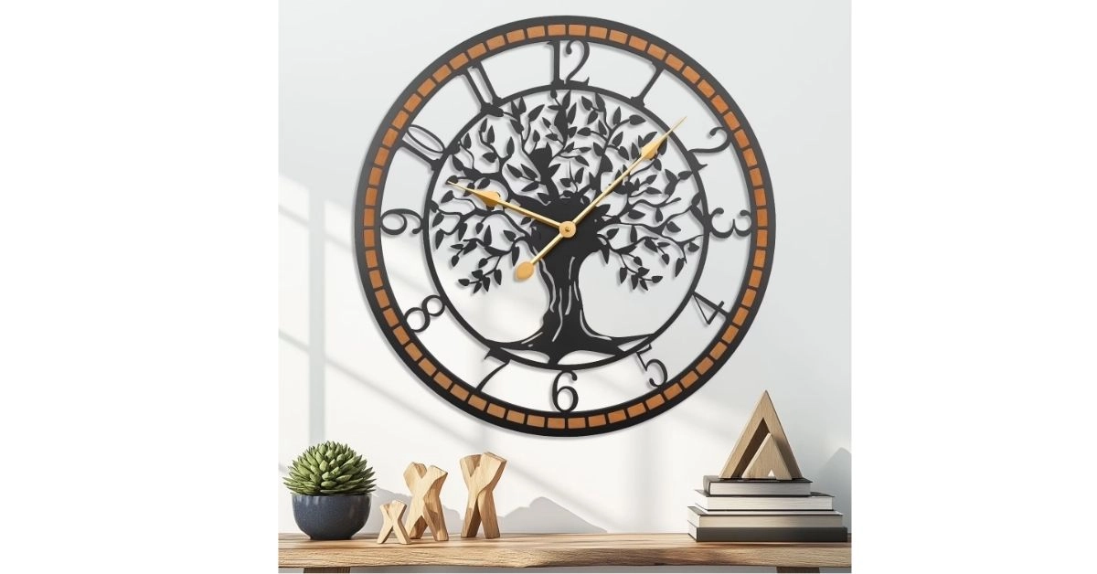 tree of life wall clock