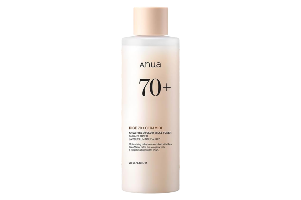 Anua Rice 70 + Cermaide Glow Milky Toner