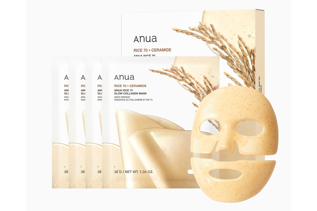ANUA Rice 70 Glow Collagen Sheet Mask