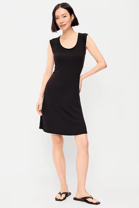 Old Navy Short-sleeve Scoop-Neck Mini Dress