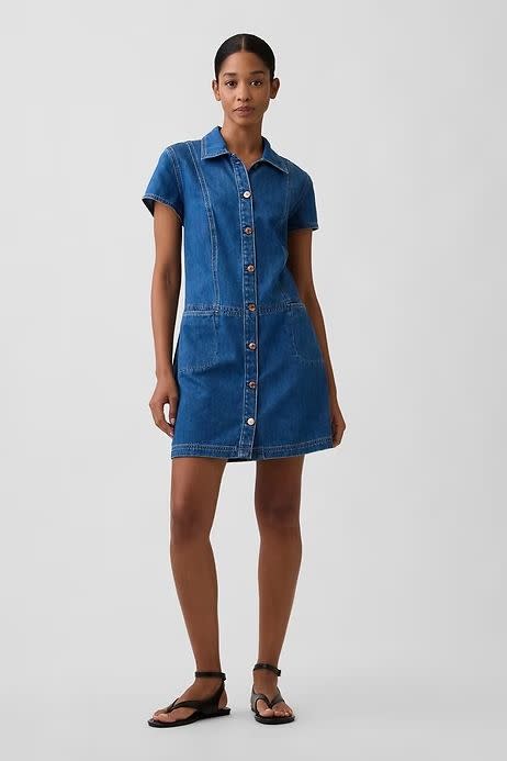 Gap Factory Denim Mini Dress