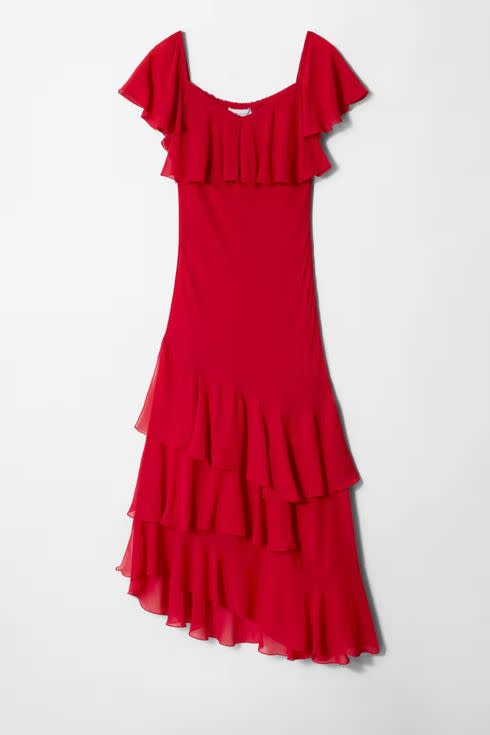 & More Stories Ruffle Maxi Dress