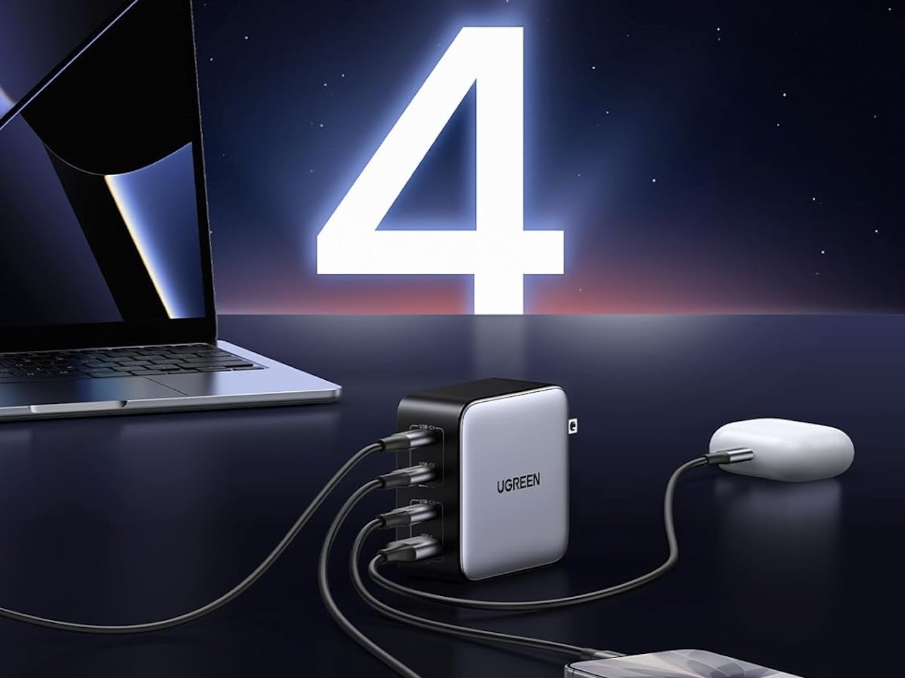 UGREEN Nexode 100W GaN USB C Charger Pros