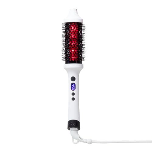 Bondiboost Infrared Thermal Brush, Heated Thermal Round Brush for Smooth + Shiny Hair, Dry Hair Styling for Instant Volume, Less Hair Damage + Minimize Snags, Frizz-Free