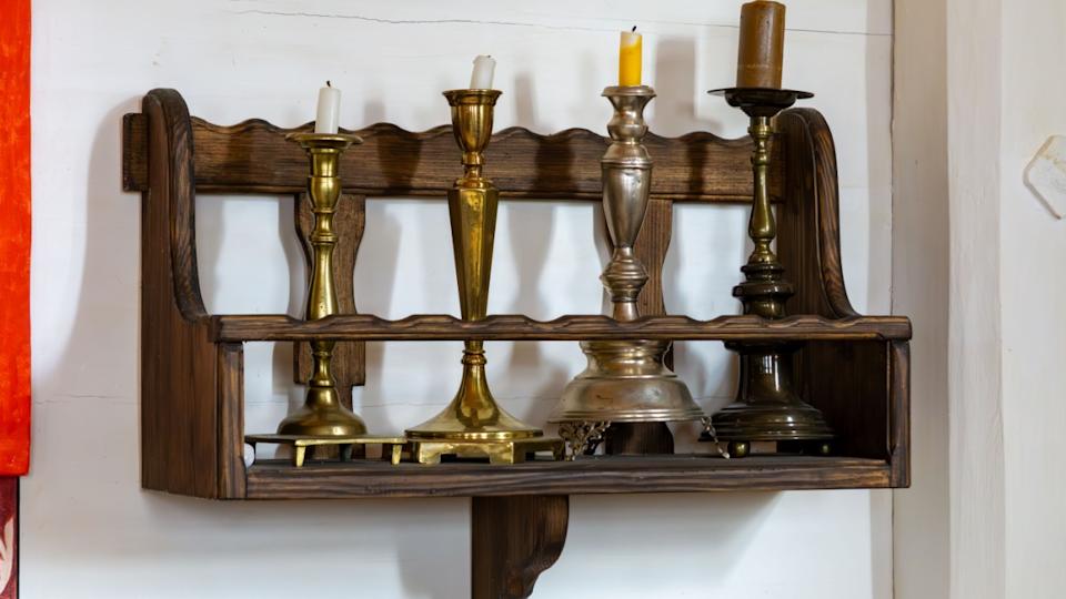 Antique Candle Holders