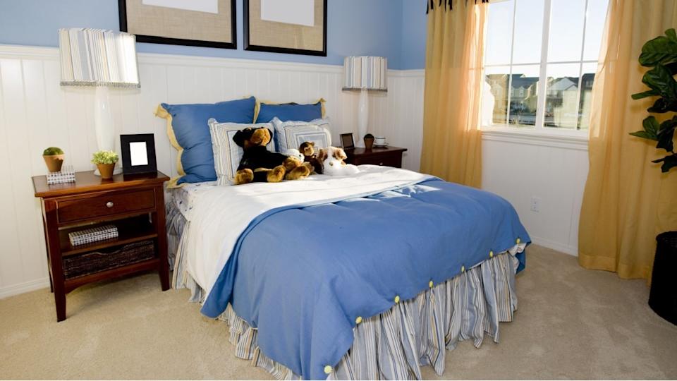 Inside the girl's bedroom