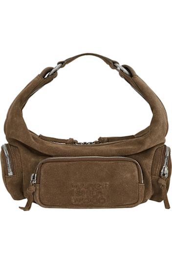 City Mini Suede Hobo Bag