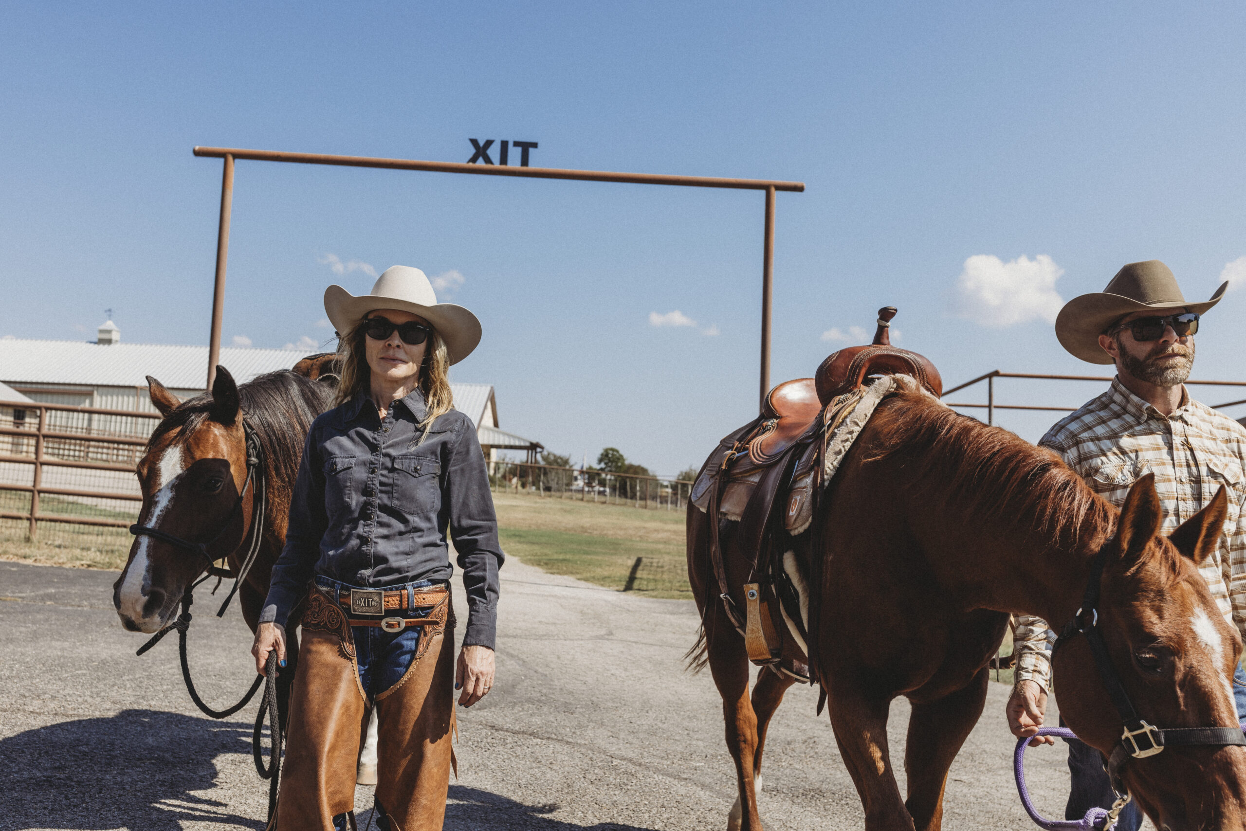 Drew and Abby Knowles, XIT HQ (Crystal Wise)