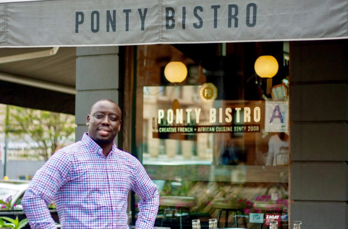 Elhadji Cissé, owner of Ponty Bistro, Harlem Cafe, and Harlem Renaissance in Harlem. (Courtesy: Elhadji Cissé)