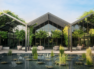 Davines Group Village in Parma, Italy.