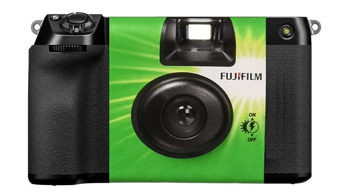 April Fool: Abandoned Fujifilm GFX camera