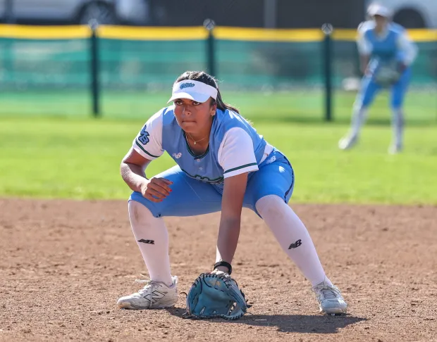 Nevaeh Martinez, a Soquel High student, is enjoying success as a cornerback for the NCAA Division II nationally ranked CSU Monterey Bay soccer team. (Photo by Jeff Kettering)